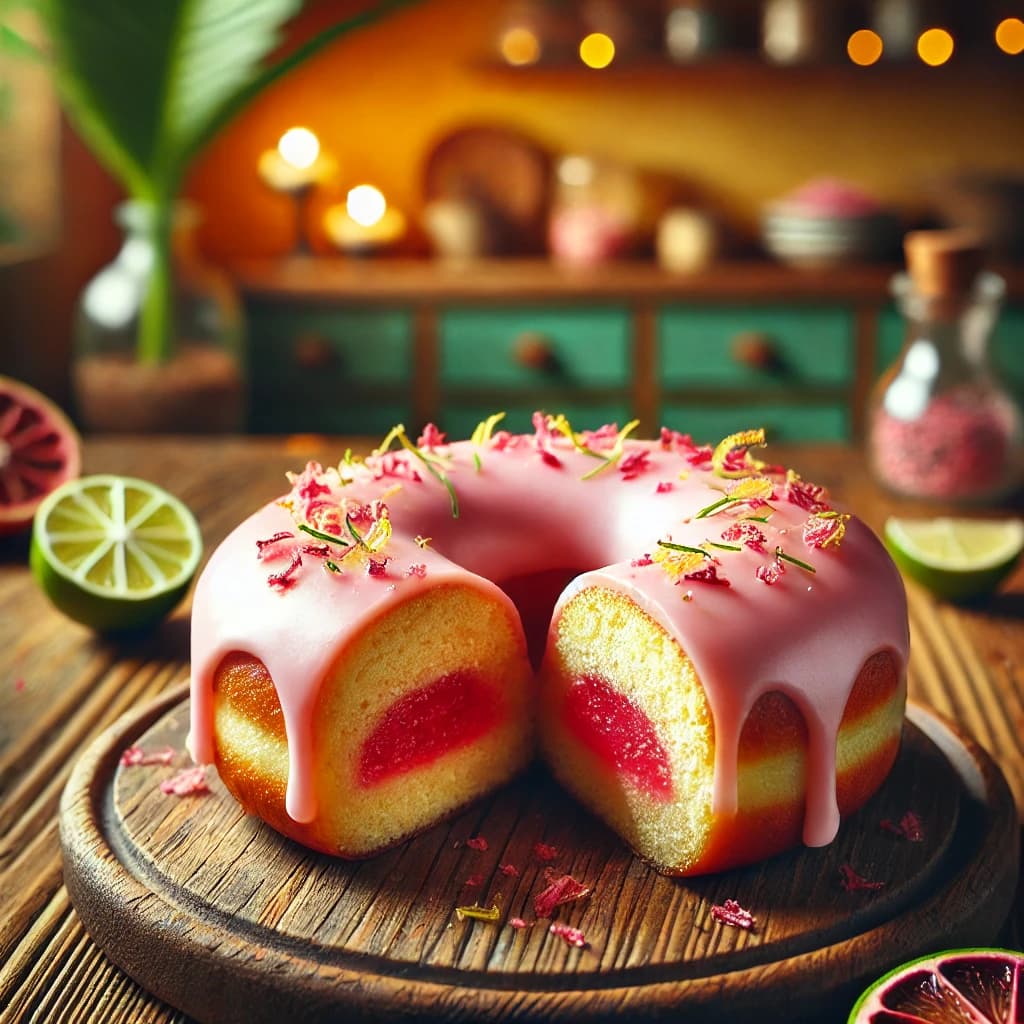 Donut Groseille-Péyi