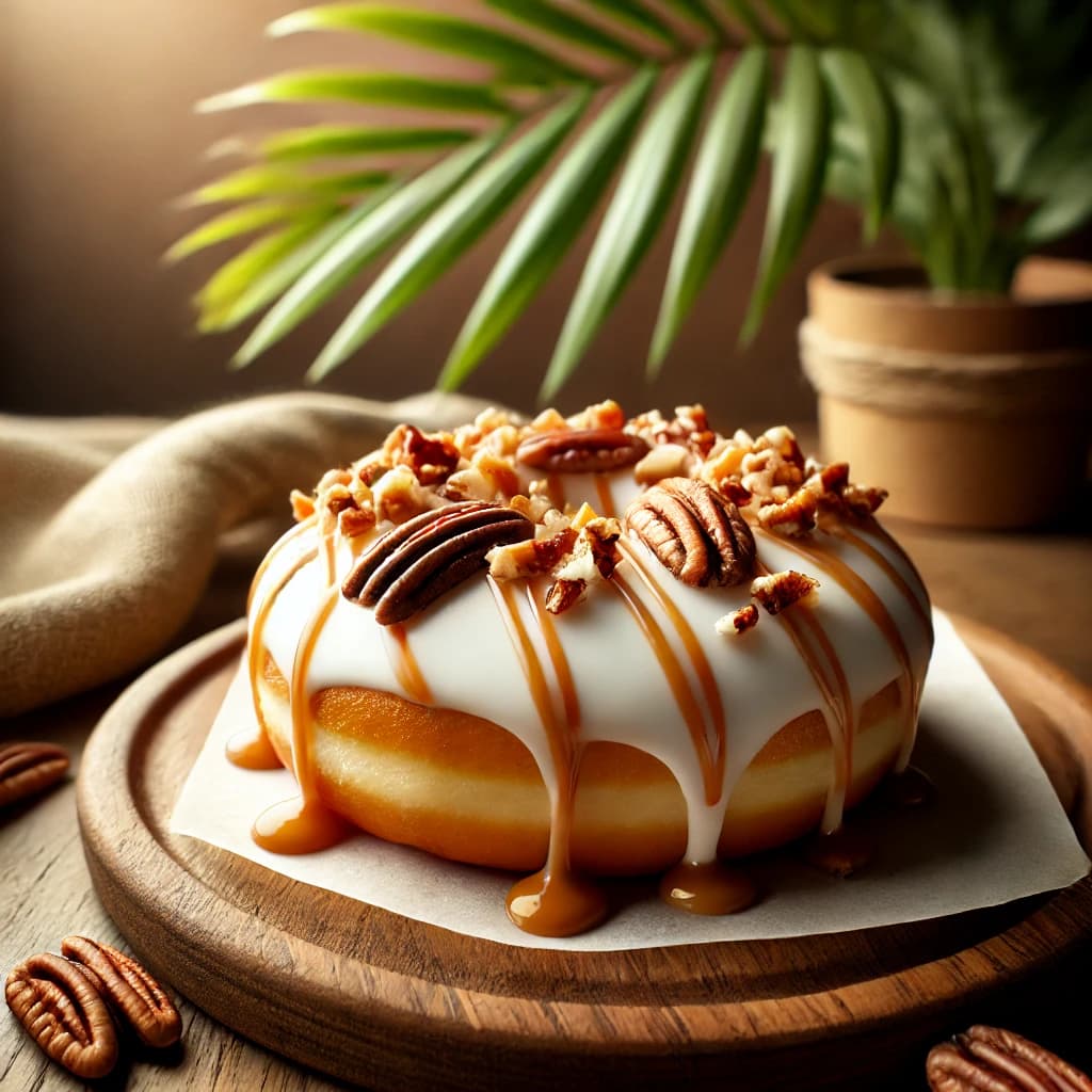 Donut Vanille-Pacane