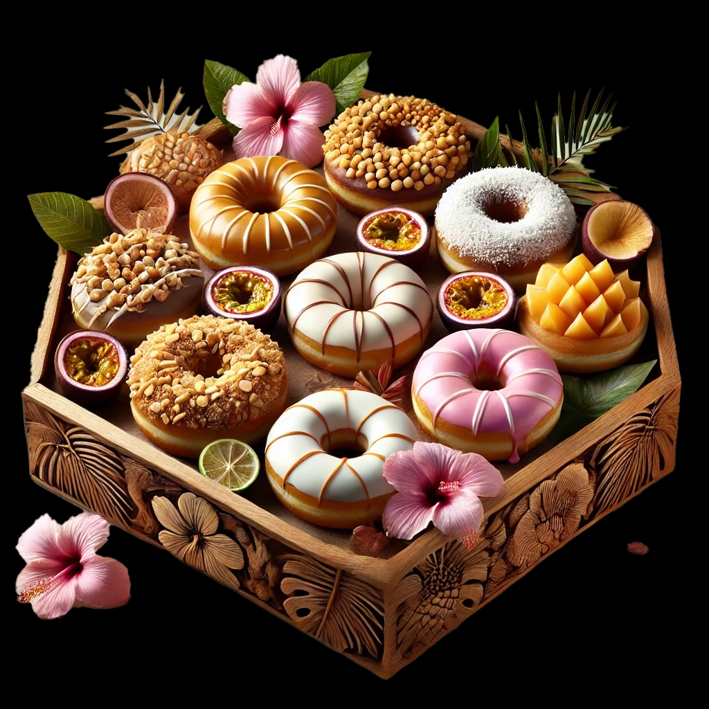 Donuts tropicaux